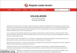 Sites similar to lieder-archiv.de
