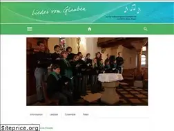 Sites similar to lieder-vom-glauben.de
