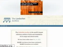 Sites similar to lieder.net