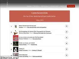 Sites similar to liederbestenliste.de