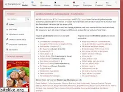 Sites similar to liederdatenbank.de