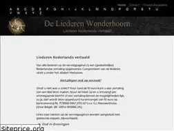 Sites similar to liederennederlandsvertaald.nl