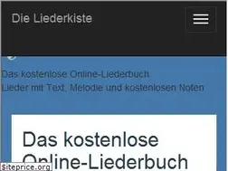 Sites similar to liederkiste.com