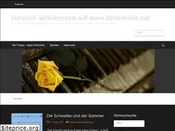 Sites similar to liederkiste.net