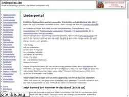 Sites similar to liederportal.de
