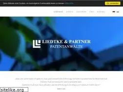 Sites similar to liedtke-patent.de