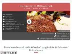 Sites similar to lieferservice-mittagstisch.de
