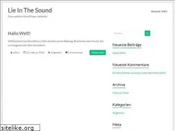 Sites similar to lieinthesound.de