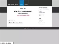 Sites similar to lieinthesound.wordpress.com