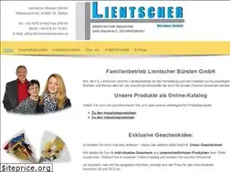 Sites similar to lientscherbuersten.at