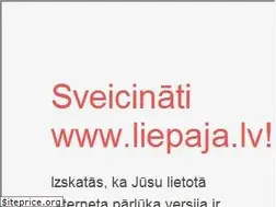 Sites similar to liepaja.lv
