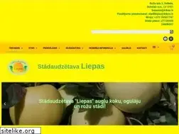 Sites similar to liepas.lv