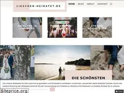 Sites similar to lieschen-heiratet.de