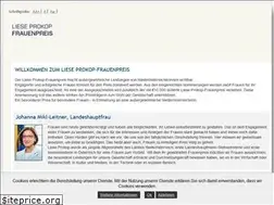 Sites similar to liese-prokop-frauenpreis.at