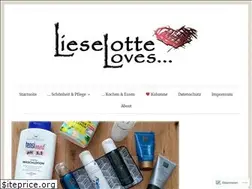 Sites similar to lieselotteloves.wordpress.com