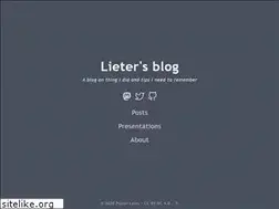 Sites similar to lieter.nl