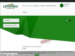 Sites similar to lietuviskaatributika.lt