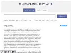Sites similar to lietuviuangluzodynas.lt