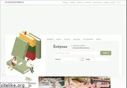 Sites similar to lietuviuzodynas.lt