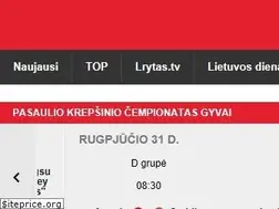 Sites similar to lietuvosrytas.lt