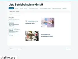 Sites similar to lietz-betriebshygiene.de