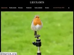 Sites similar to lieux-dits.eu