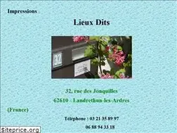 Sites similar to lieuxdits.free.fr