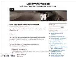 Sites similar to lievenvw.wordpress.com