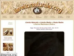 Sites similar to lievitonaturale.org