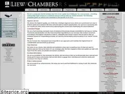 Sites similar to liewchambers.com