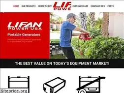 Sites similar to lifanpowerusa.com
