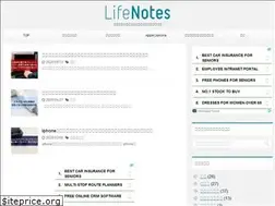 Sites similar to life-notes.net