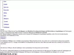 Sites similar to life-science-stiftung.de