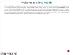 Sites similar to lifeandhealthbd.com