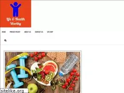 Sites similar to lifeandhealthworthy.com