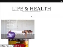 Sites similar to lifeandhealthy.com