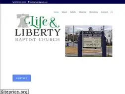 Sites similar to lifeandlibertybaptist.org