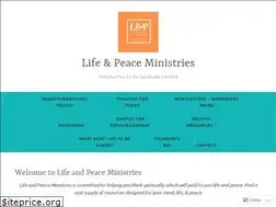 Sites similar to lifeandpeaceministries.com