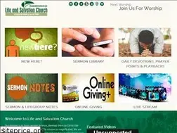 Sites similar to lifeandsalvationchurch.com
