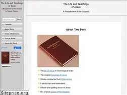 Sites similar to lifeandteachingsofjesus.org