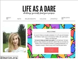 Sites similar to lifeasadare.com