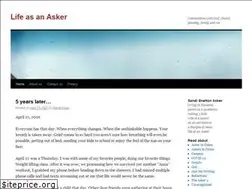 Sites similar to lifeasan.asker.net