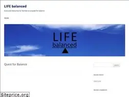 Sites similar to lifebalanced.com