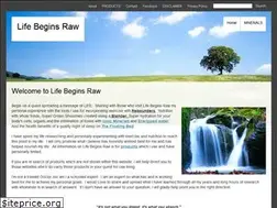 Sites similar to lifebeginsraw.com