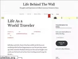 Sites similar to lifebehindthewall.wordpress.com