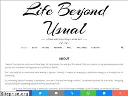 Sites similar to lifebeyondusual.com