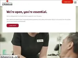 Sites similar to lifeblood.com.au