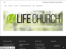 Sites similar to lifechurchny.com