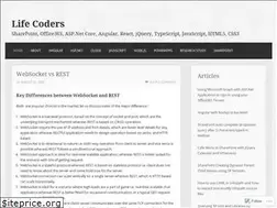 Sites similar to lifecoders.wordpress.com