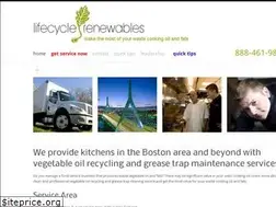 Sites similar to lifecyclerenewables.com
